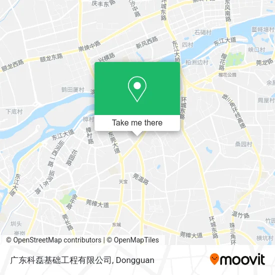 广东科磊基础工程有限公司 map