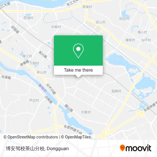 博安驾校茶山分校 map