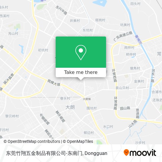 东莞竹翔五金制品有限公司-东南门 map