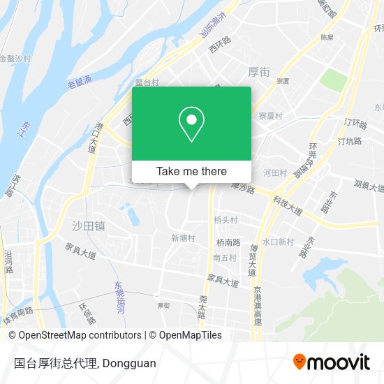 国台厚街总代理 map