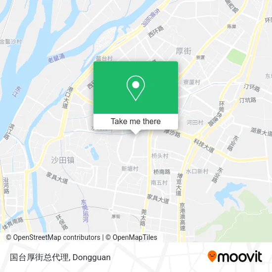 国台厚街总代理 map