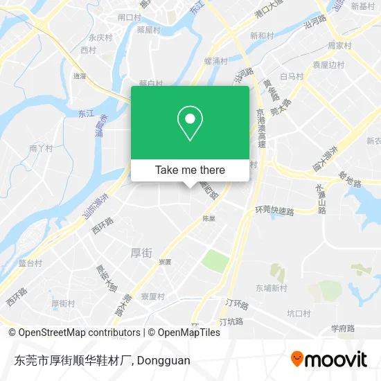 东莞市厚街顺华鞋材厂 map