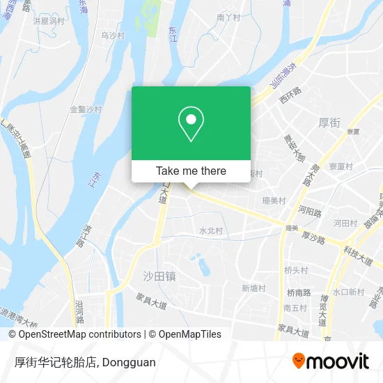 厚街华记轮胎店 map