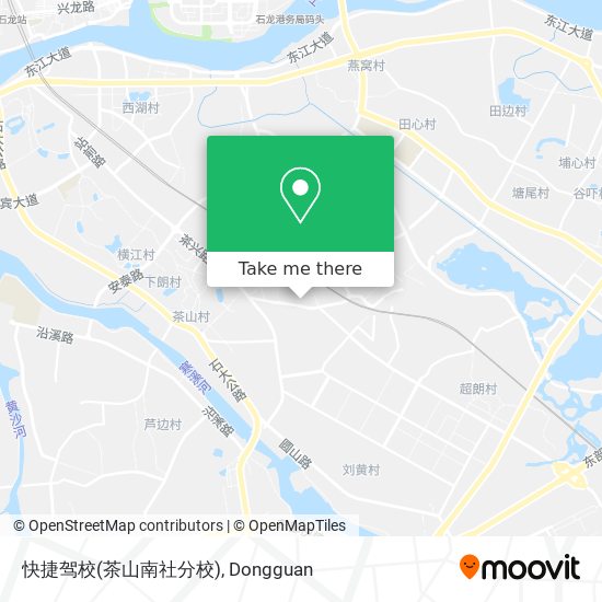 快捷驾校(茶山南社分校) map