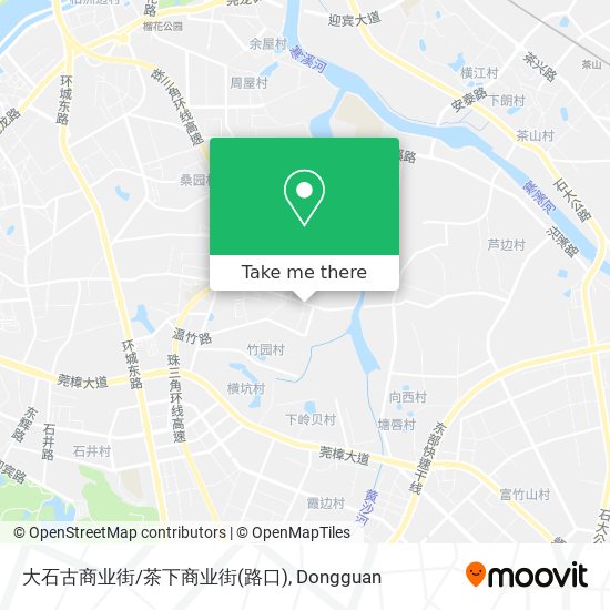 大石古商业街/茶下商业街(路口) map