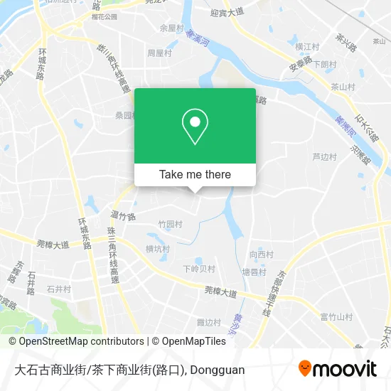 大石古商业街/茶下商业街(路口) map