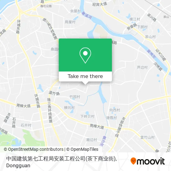 中国建筑第七工程局安装工程公司(茶下商业街) map