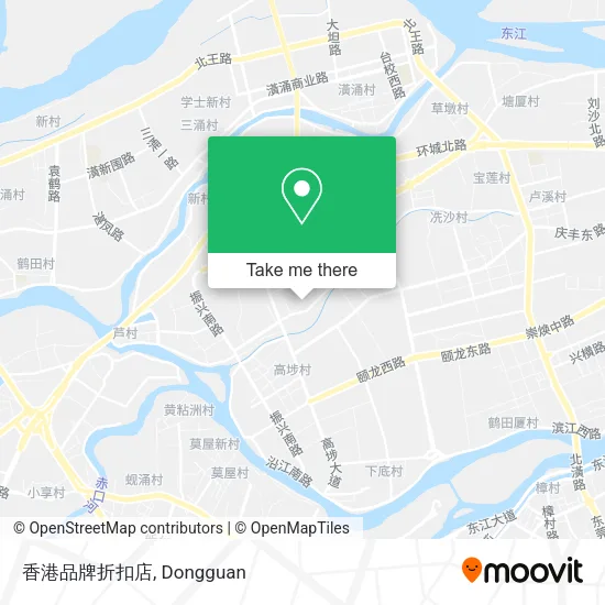 香港品牌折扣店 map