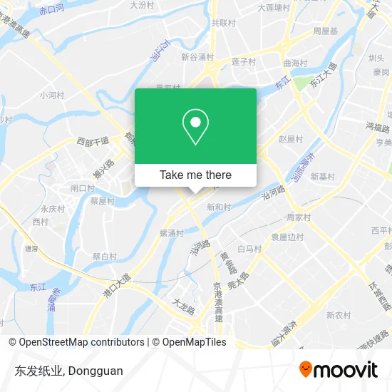 东发纸业 map
