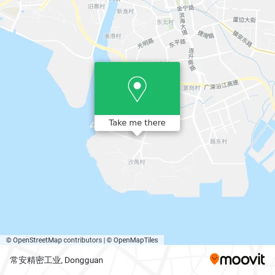 常安精密工业 map