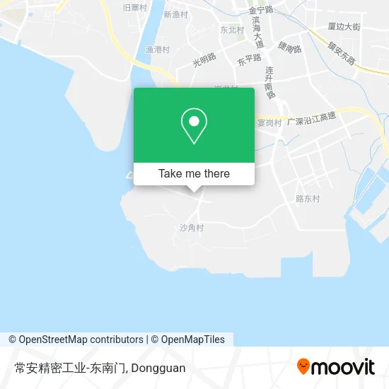 常安精密工业-东南门 map
