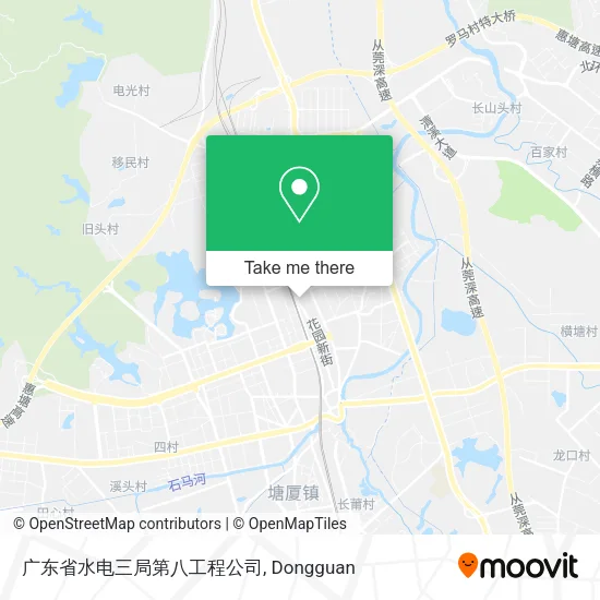 广东省水电三局第八工程公司 map