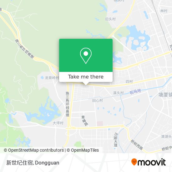 新世纪住宿 map