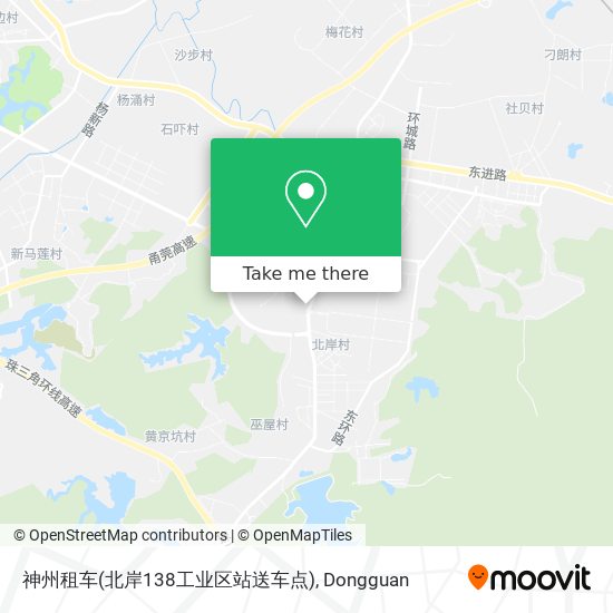 神州租车(北岸138工业区站送车点) map