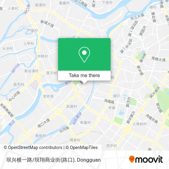 坝兴横一路/坝翔商业街(路口) map
