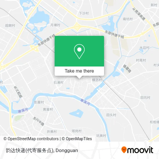 韵达快递(代寄服务点) map