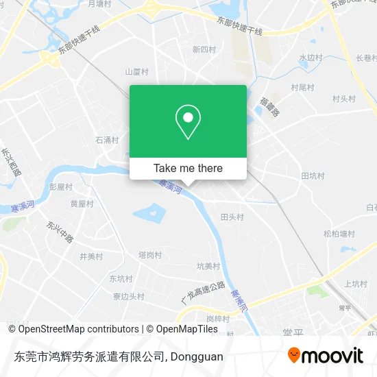 东莞市鸿辉劳务派遣有限公司 map