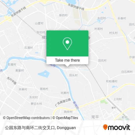 公园东路与南环二街交叉口 map