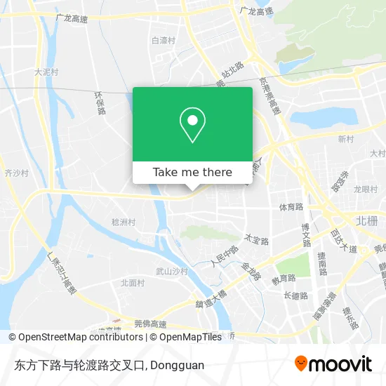 东方下路与轮渡路交叉口 map