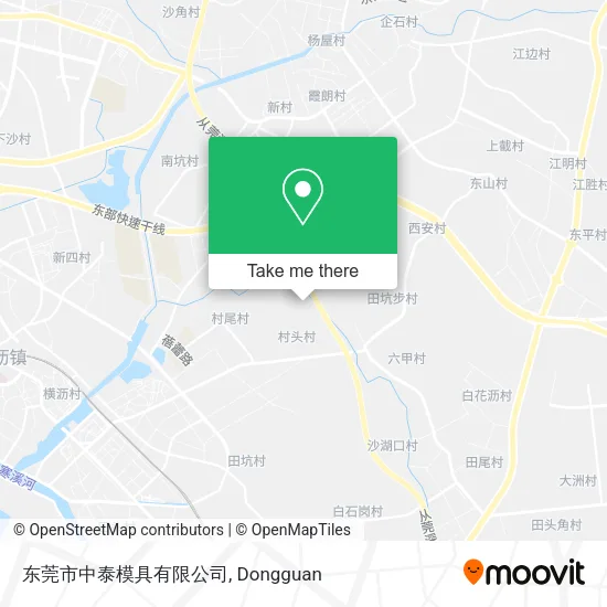 东莞市中泰模具有限公司 map