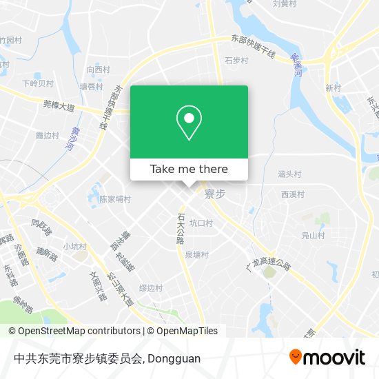 中共东莞市寮步镇委员会 map