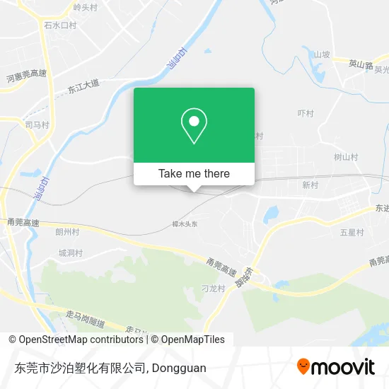 东莞市沙泊塑化有限公司 map