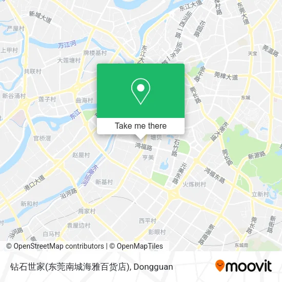 钻石世家(东莞南城海雅百货店) map