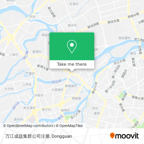万江成益集群公司注册 map
