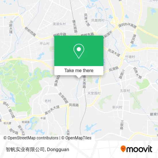 智帆实业有限公司 map