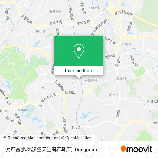 麦可基(炸鸡汉堡天堂围石马店) map
