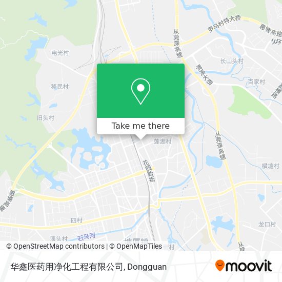 华鑫医药用净化工程有限公司 map