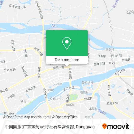 中国国旅(广东东莞)旅行社石碣营业部 map