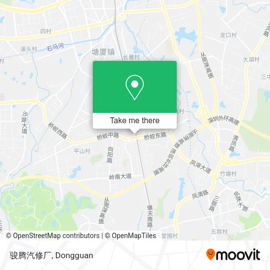 骏腾汽修厂 map