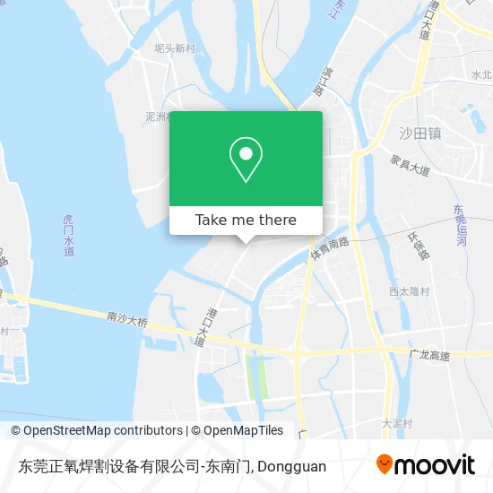 东莞正氧焊割设备有限公司-东南门 map