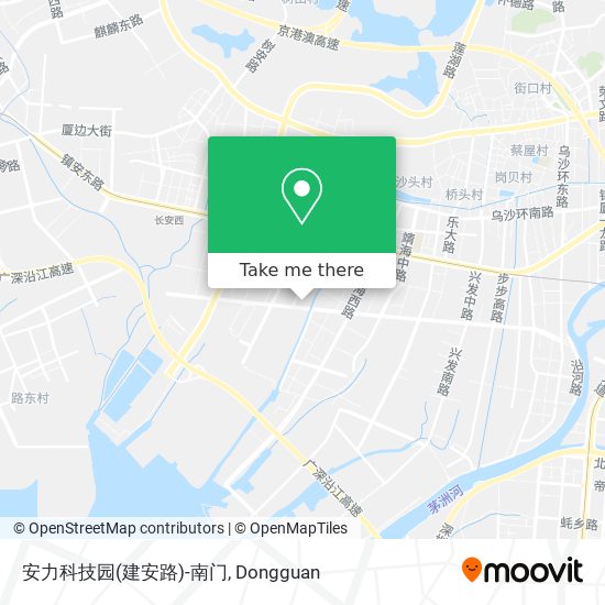 安力科技园(建安路)-南门 map