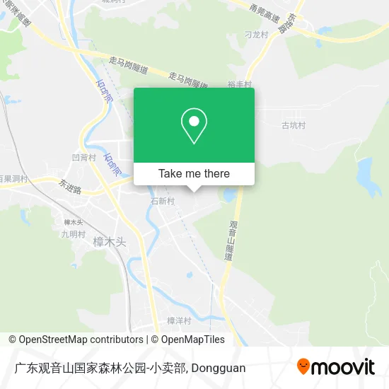 广东观音山国家森林公园-小卖部 map