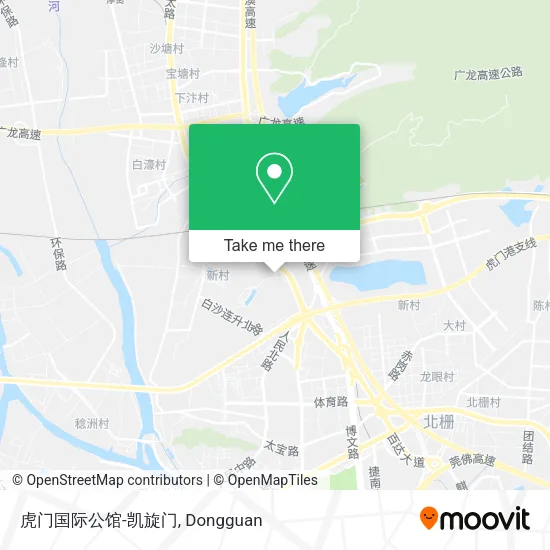 虎门国际公馆-凯旋门 map