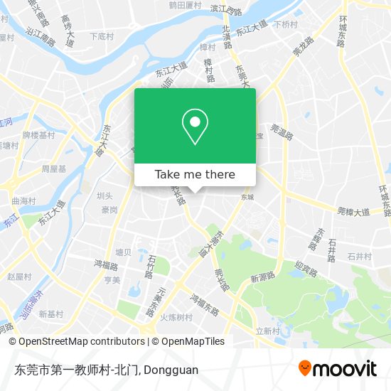 东莞市第一教师村-北门 map