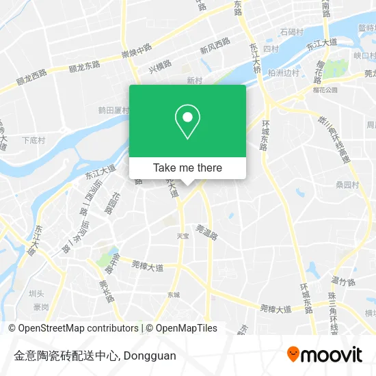 金意陶瓷砖配送中心 map