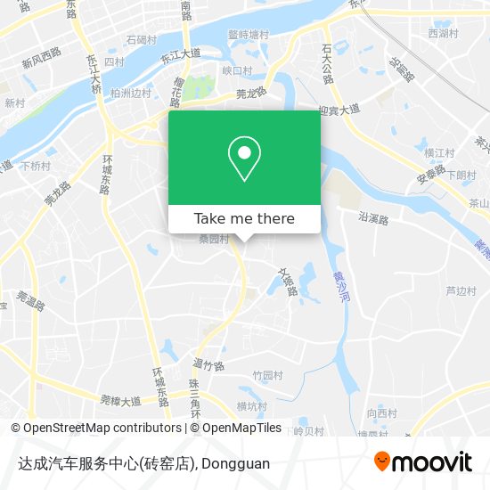 达成汽车服务中心(砖窑店) map