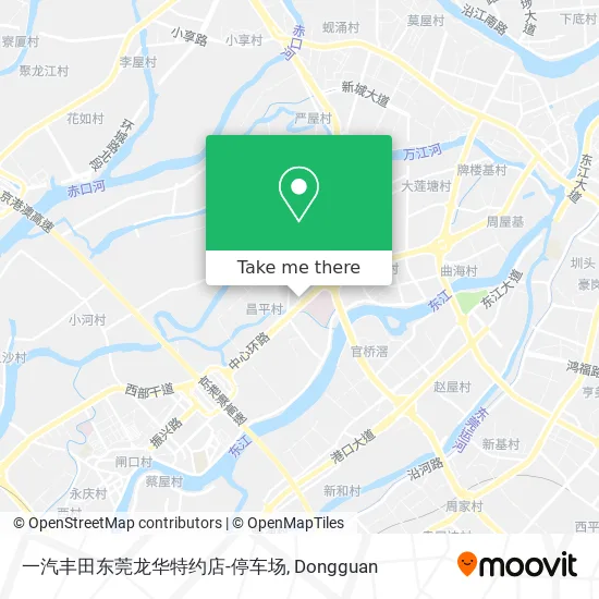 一汽丰田东莞龙华特约店-停车场 map