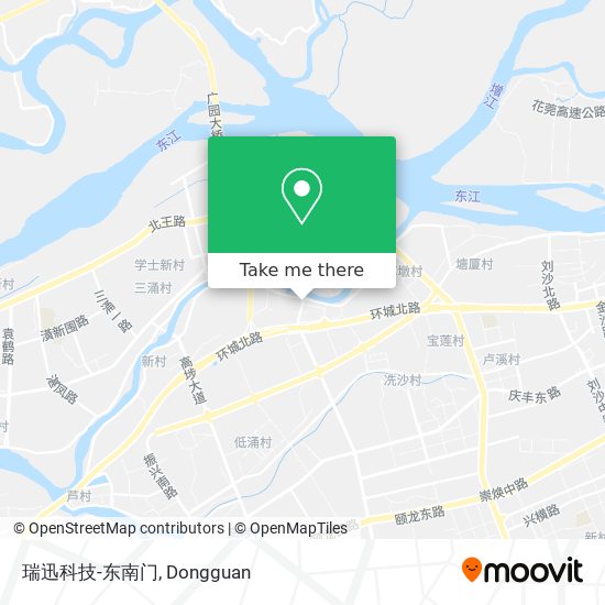 瑞迅科技-东南门 map