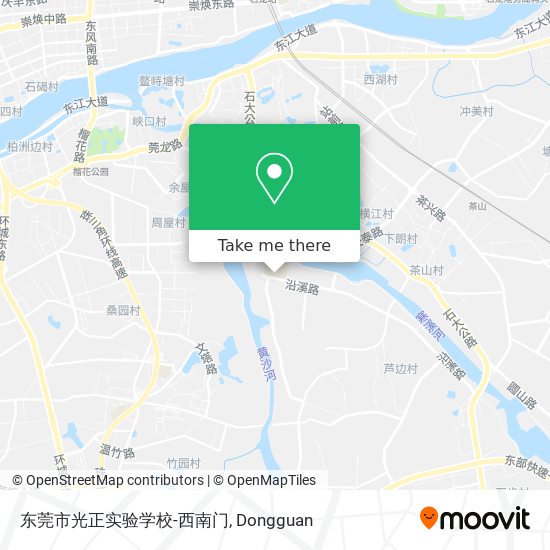 东莞市光正实验学校-西南门 map
