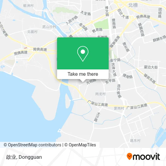 啟业 map