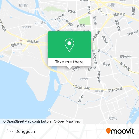 启业 map