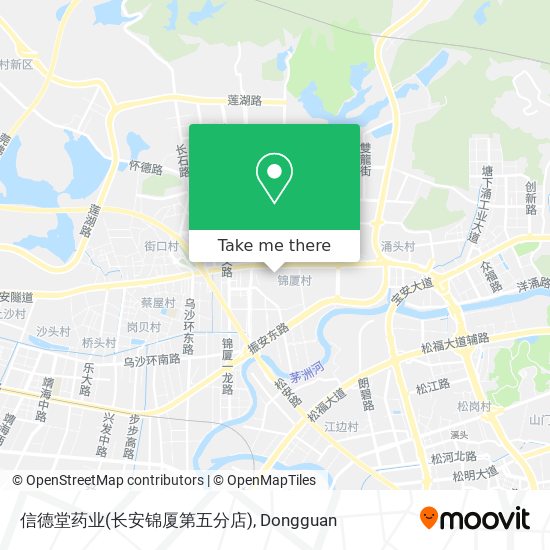 信德堂药业(长安锦厦第五分店) map