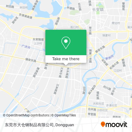 东莞市大仓钢制品有限公司 map