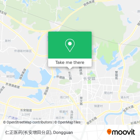 仁正医药(长安增田分店) map