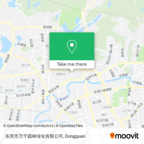 东莞市万千园林绿化有限公司 map