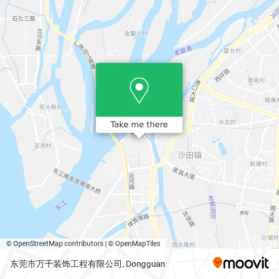 东莞市万千装饰工程有限公司 map
